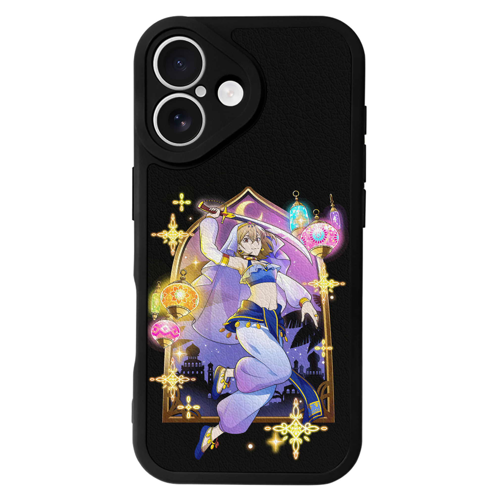 （画像用） 文豪ストレイドッグス Bungo Stray Dogs 【iPhone 16シリーズ対応】シリコンスマホケース（レザー調） 材質：シリコン